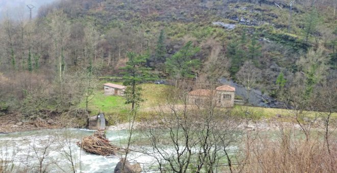 La degradación de la Hoz de Santa Lucía en el río Saja