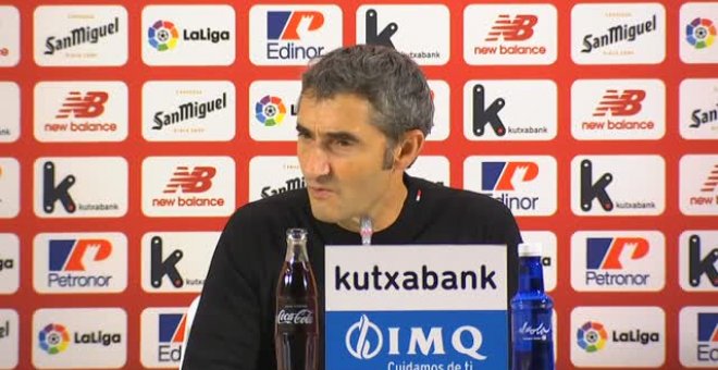 Valverde: "Ha sido un partido muy disputado y bonito para ver"