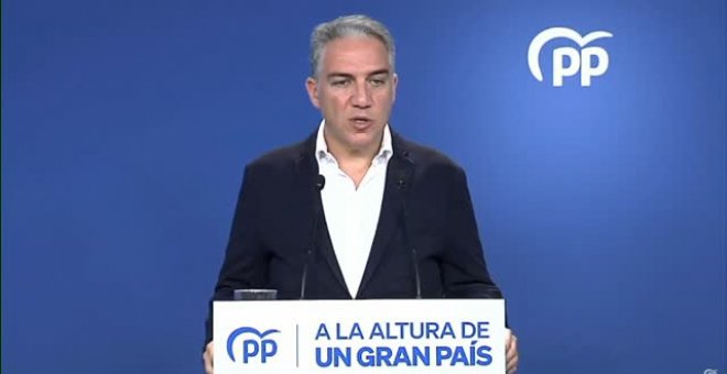 El PP sobre la ruptura del diálogo con el Gobierno: "Mejor romper un acuerdo que traicionar a España"