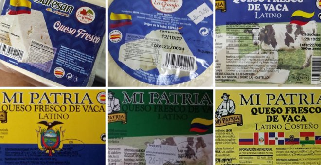 Retiradas dos marcas de queso fresco por elaborarse en un establecimiento no autorizado