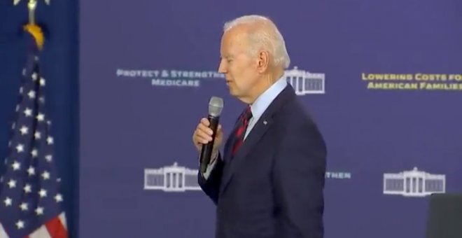 Nuevo lapsus de Biden en un discurso y ahora doble: confunde Ucrania con Irak y luego dice que su hijo murió allí