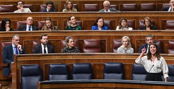 Irene Montero pide al PSOE retirar sus enmiendas a la ley trans