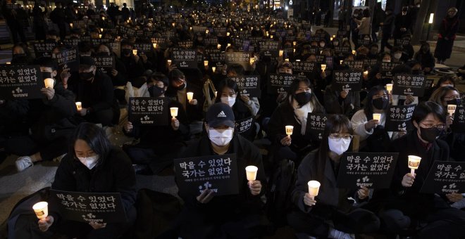 El primer escuadrón de policía tardó 85 minutos en llegar a la estampida de Halloween en Seúl