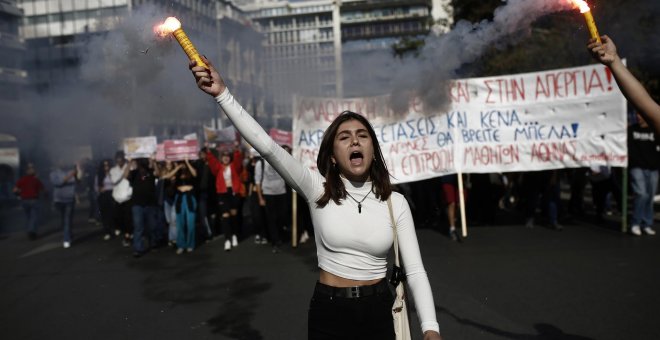 La huelga general contra la inflación provoca altercados en Grecia