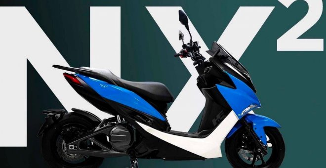 Este es el nuevo Next NX2, un scooter eléctrico "125" de tipo GT con 150 km de autonomía