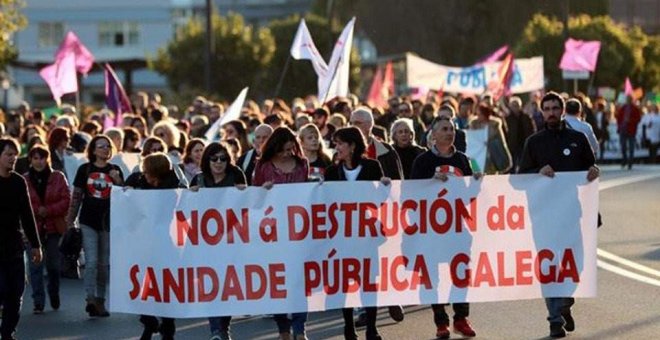 La Xunta de Galicia enfrenta este domingo una nueva manifestación contra el desmantelamiento de la sanidad pública