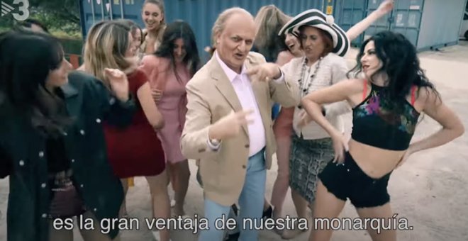 "Hago lo que quiero porque soy un Borbón": el hilarante 'sketch' del rey emérito Juan Carlos I creado por el programa 'Polònia'