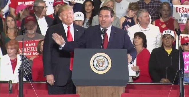 Trump arremete contra DeSantis, el gobernador de Florida