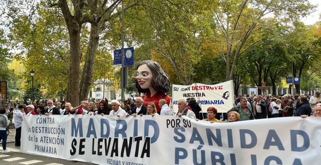 Así te hemos contado la manifestación en defensa de la Sanidad pública en Madrid