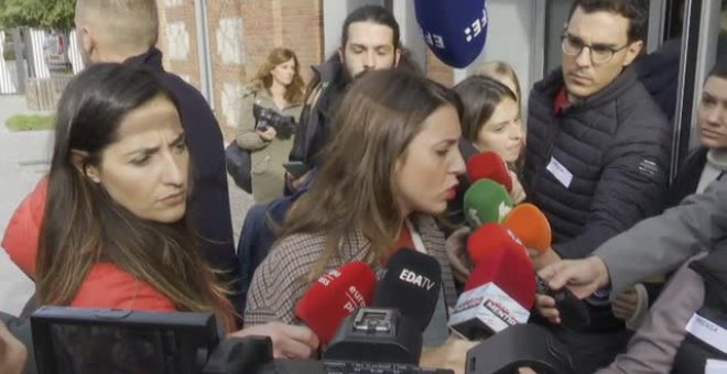 Irene Montero sobre la polémica de la ley 'Sólo Sí es Sí': "Hay jueces que no están cumpliendo con la ley"