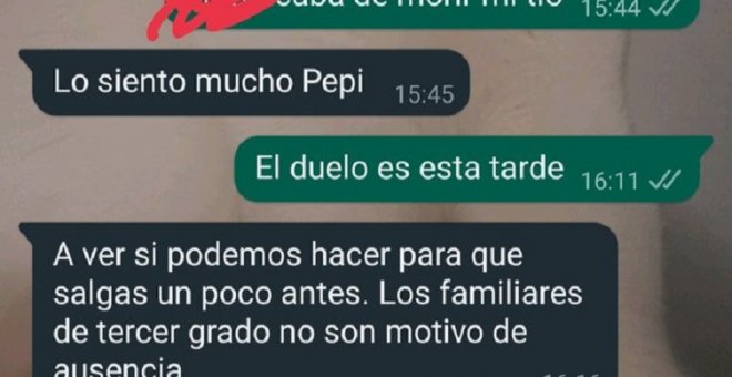 "Así es el capitalismo": una tuitera denuncia que su jefe no le da permiso para ir al velatorio de su tío y los tuiteros se vuelcan con ella