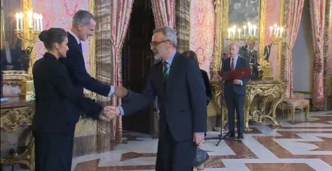 Los reyes reciben en Madrid a los participantes en la 68ª Asamblea Parlamentaria de la OTAN