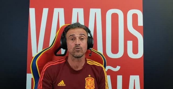 Luis Enrique: "Veo muy bien al equipo"