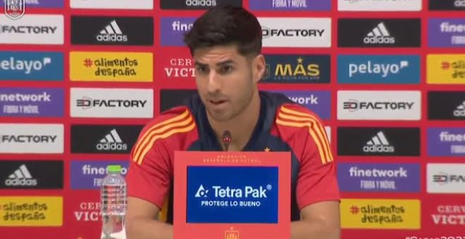 Marco Asensio: "El mundial está muy reñido, el fútbol cada vez está cada vez más igualado"