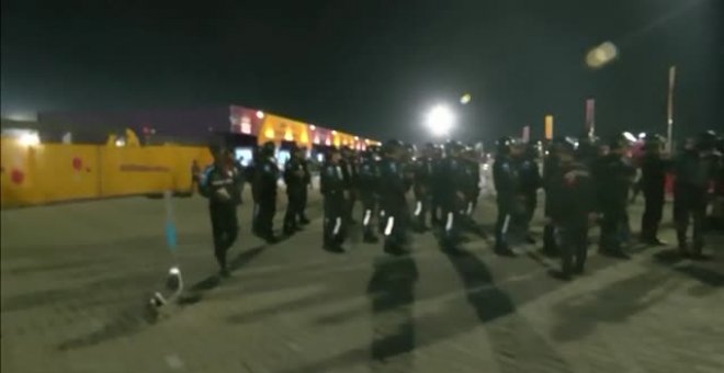 Catar aumenta la seguridad en los estadios tras la pelea entre mexicanos y argentinos