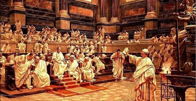 El Senado? romano, su labor política