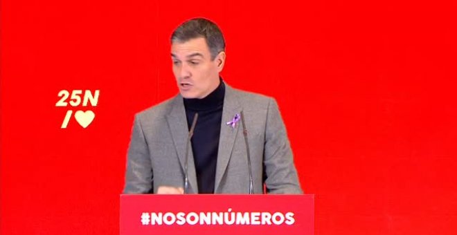Pedro Sánchez: "Si hay una causa socialista por definición es el feminismo"
