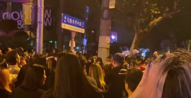 "¡Abajo Xi Jinping!": Inusual protesta pública en Shanghai contra el Partido Comunista y contra el presidente chino