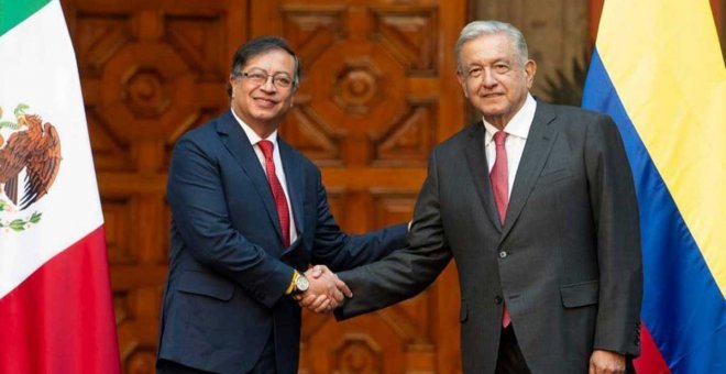 López Obrador se reúne con Petro para relanzar relaciones bilaterales