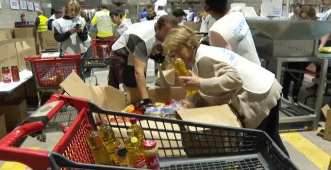 Todo un éxito en la gran recogida de alimentos de este fin de semana