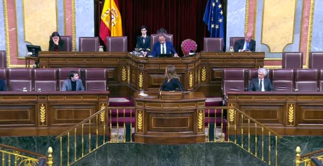 Expulsan a una diputada de Vox del pleno del Congreso por llamar 'filoetarras' a lo socios del Gobierno