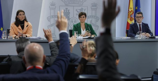 Moncloa califica de "debate previo al acuerdo" los choques con Unidas Podemos en pensiones, ley trans y familias