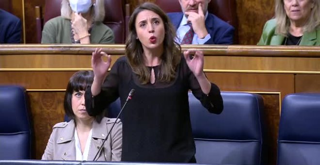 Nueva bronca en el Congreso con la ministra de Igualdad como protagonista