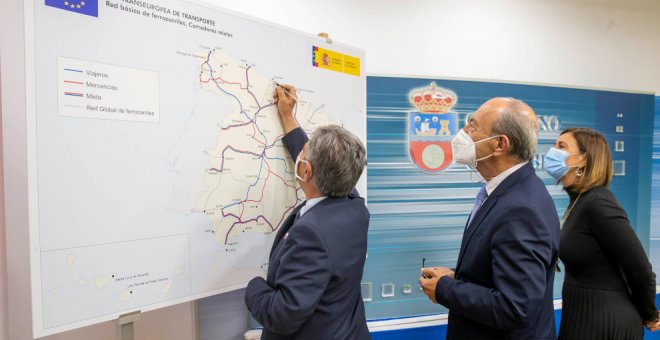 Cantabria confía en que Europa "reconsidere" la conexión del tren a Bilbao en 2040