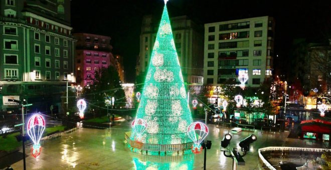 Santander enciende el viernes el alumbrado navideño con 2,8 millones de luces led