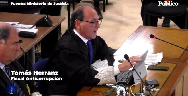 El fiscal Tomás Herranz acaba entre lágrimas en la última sesión del juicio del caso Cursach y las defensas y encausados terminan aplaudiéndole