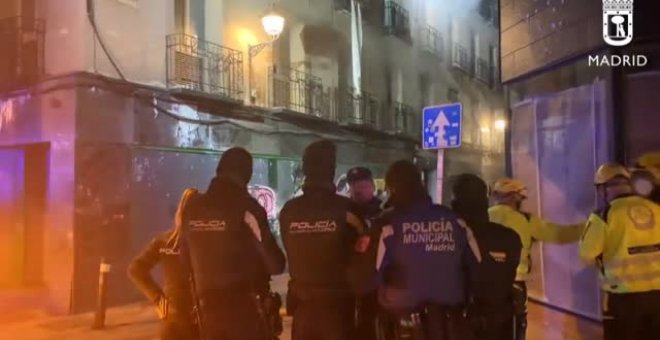 Extinguido un incendio en una vivienda de Puente de Vallecas, Madrid
