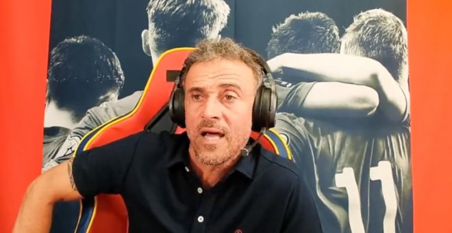 El mensaje de Luis Enrique en Twitch a los padres de niños que quieren ser futbolistas: "Deja a tu hijo que disfrute"