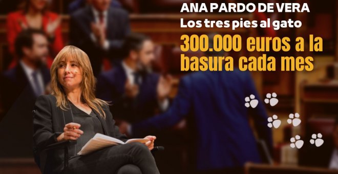 Los tres pies al gato | '300.000 euros a la basura cada mes', por Ana Pardo de Vera