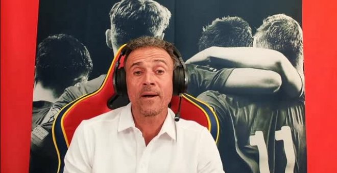 Luis Enrique: "La línea de la selección es ascendente"