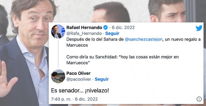 El tuit de Rafael Hernando que mezcla la derrota de España con... ¡Pedro Sánchez!: "Madre mía, son un meme andante"