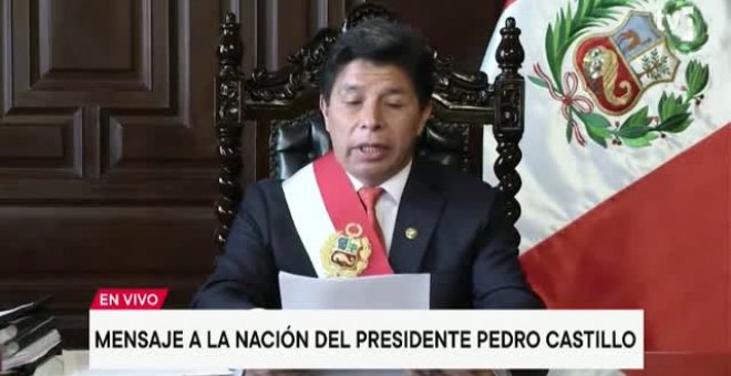 El presidente de Perú establece un "Gobierno de excepción" y disuelve el Congreso