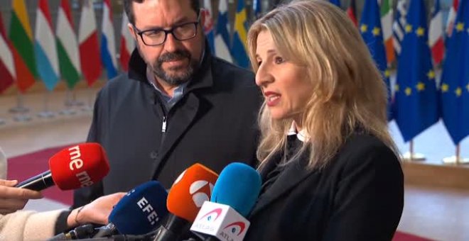 Yolanda Díaz: "Unidas Podemos no presentará enmiendas que tengan que ver con la malversación"