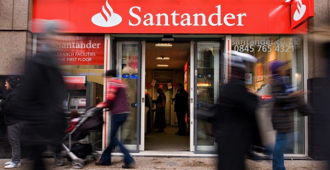 El Banco Santander pacta con el supervisor británico una multa de 125 millones de euros