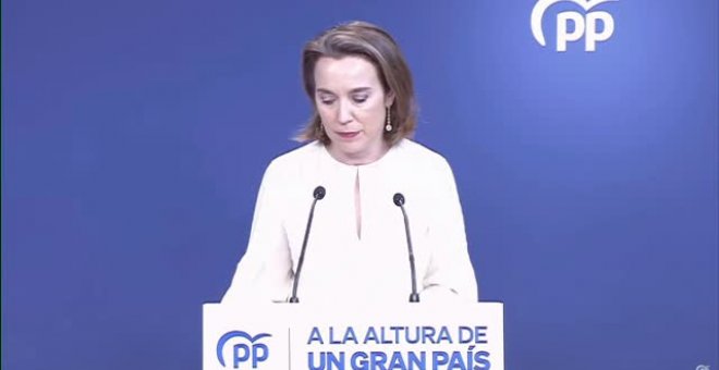 Gamarra: "Las urnas serán la moción de censura a Pedro Sánchez"