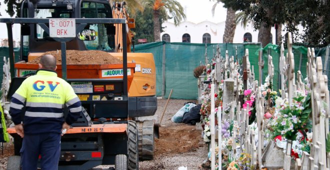Empieza en Reus la exhumación de Cipriano Martos, el último desaparecido del franquismo