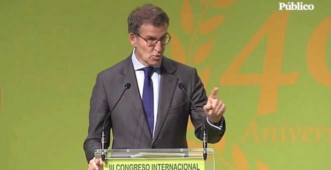 Feijóo, sobre su infancia en el rural: "Seguía con interés la procreación de los conejos que había en casa"