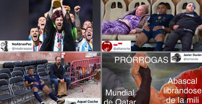 Los mejores memes y tuits de la final del Mundial de Catar: "En Francia, rien. En Argentina, ríen"