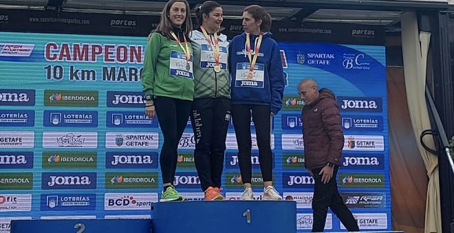 Ruth Rueda, subcampeona de España Máster de 10 Kilómetros Marcha en Getafe