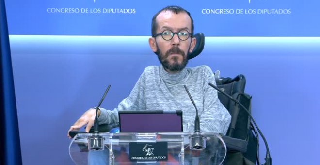 Podemos avisa al TC que estaría dando "un golpe blando" a la democracia y cree que no habría que acatar su orden