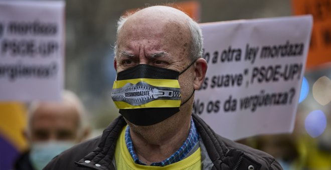 La reforma de la 'ley mordaza' de Rajoy, al borde del precipicio: ERC y EH Bildu votarán en contra
