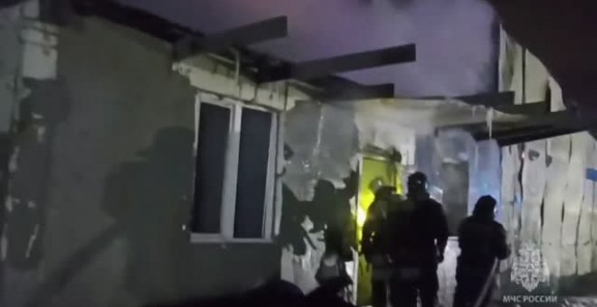 Once muertos en el incendio de una residencia de ancianos en Rusia