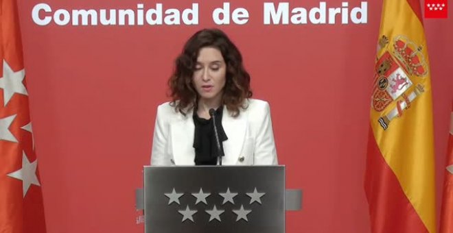 Ayuso anuncia que la subvención del transporte público en Madrid alcanzará el 60 por ciento