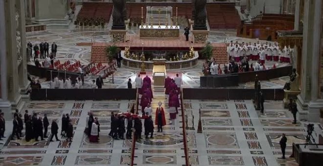 Capilla ardiente de tres días en la basílica de San Pedro para despedir a Benedicto XVI