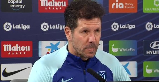 Simeone: "Venimos de una temporada de regular a mala y necesitamos mejorar"