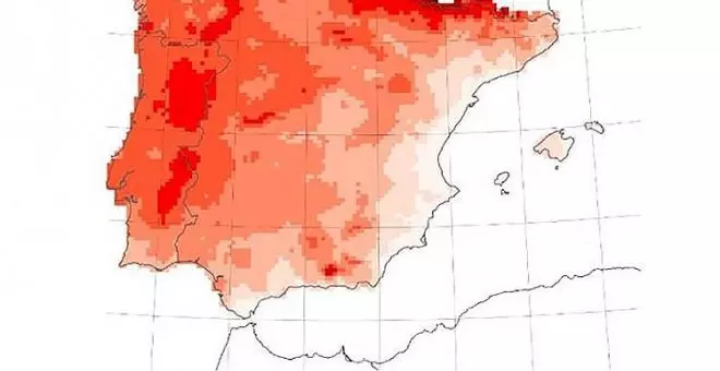 La extensión de las olas de calor aumenta un 4% por década en España
